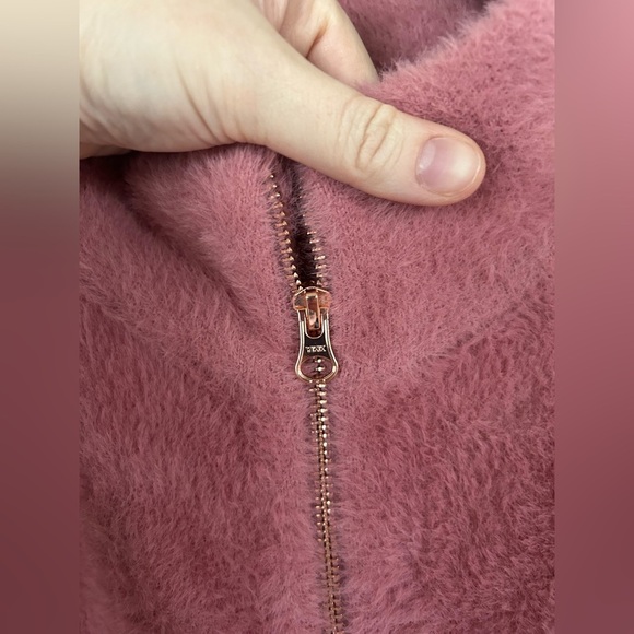 NWOT ANTHROPOLOGIE MAEVE KALISTA EYELASH SWEATER JACKET Size SMALL pink - Picture 7 of 10